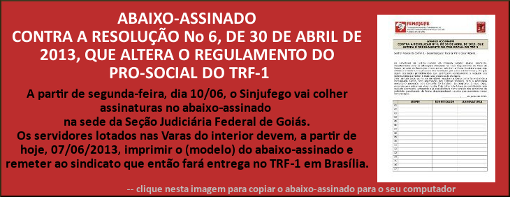 abaixo assinado